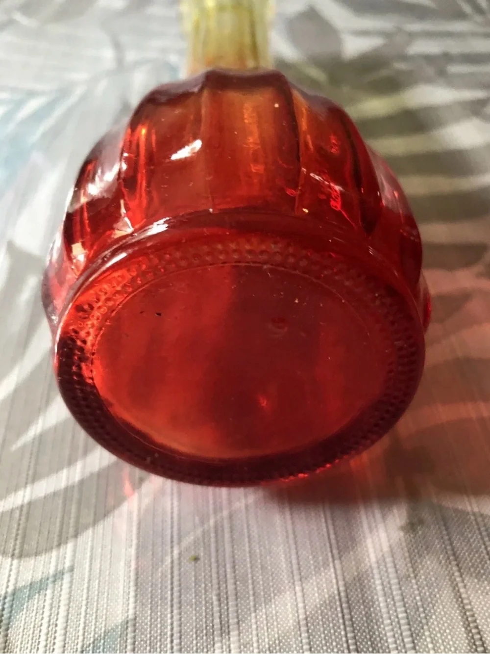 Vtg Jeanette Aberina Ombré Bud Vase - 9” Tall, Set Of 2